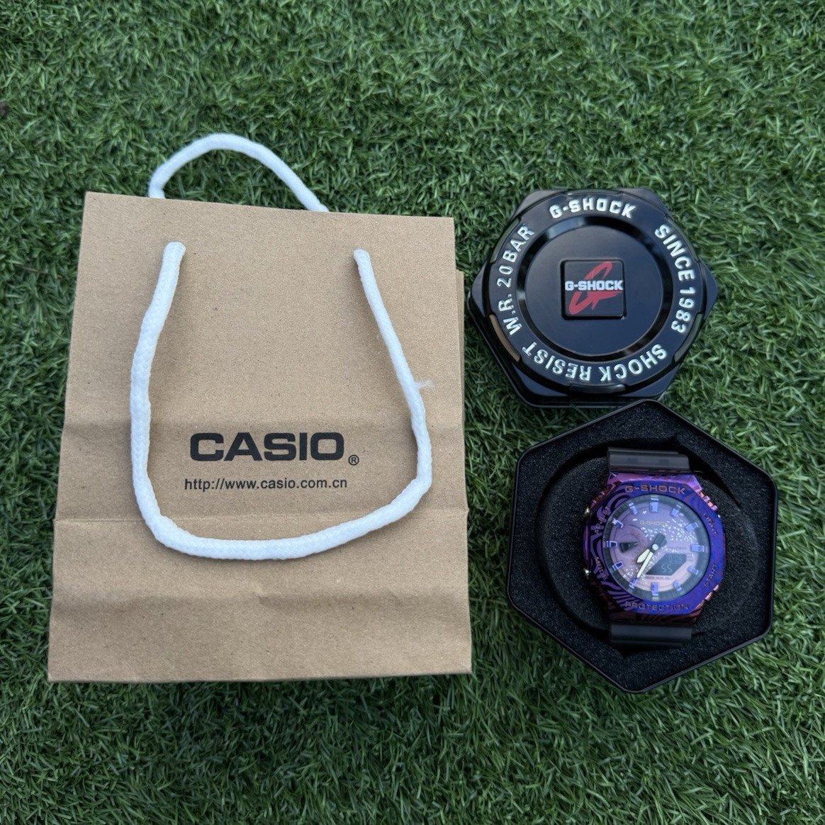 Casio G-SHOCK Analog-Digital Quartz Shock Resistant 200m w/ Box