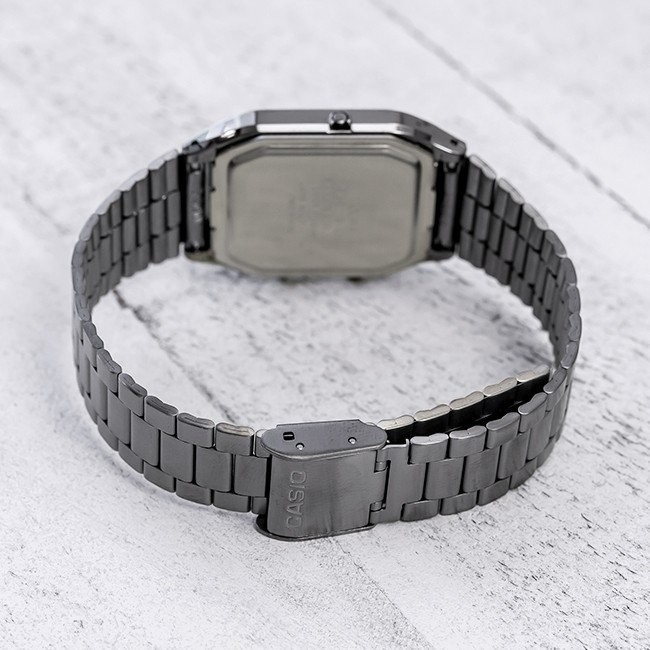 Casio AQ-230GG-2A Vintage Series Gray Ion Plated Stainless Steel Ana-Digi Watch