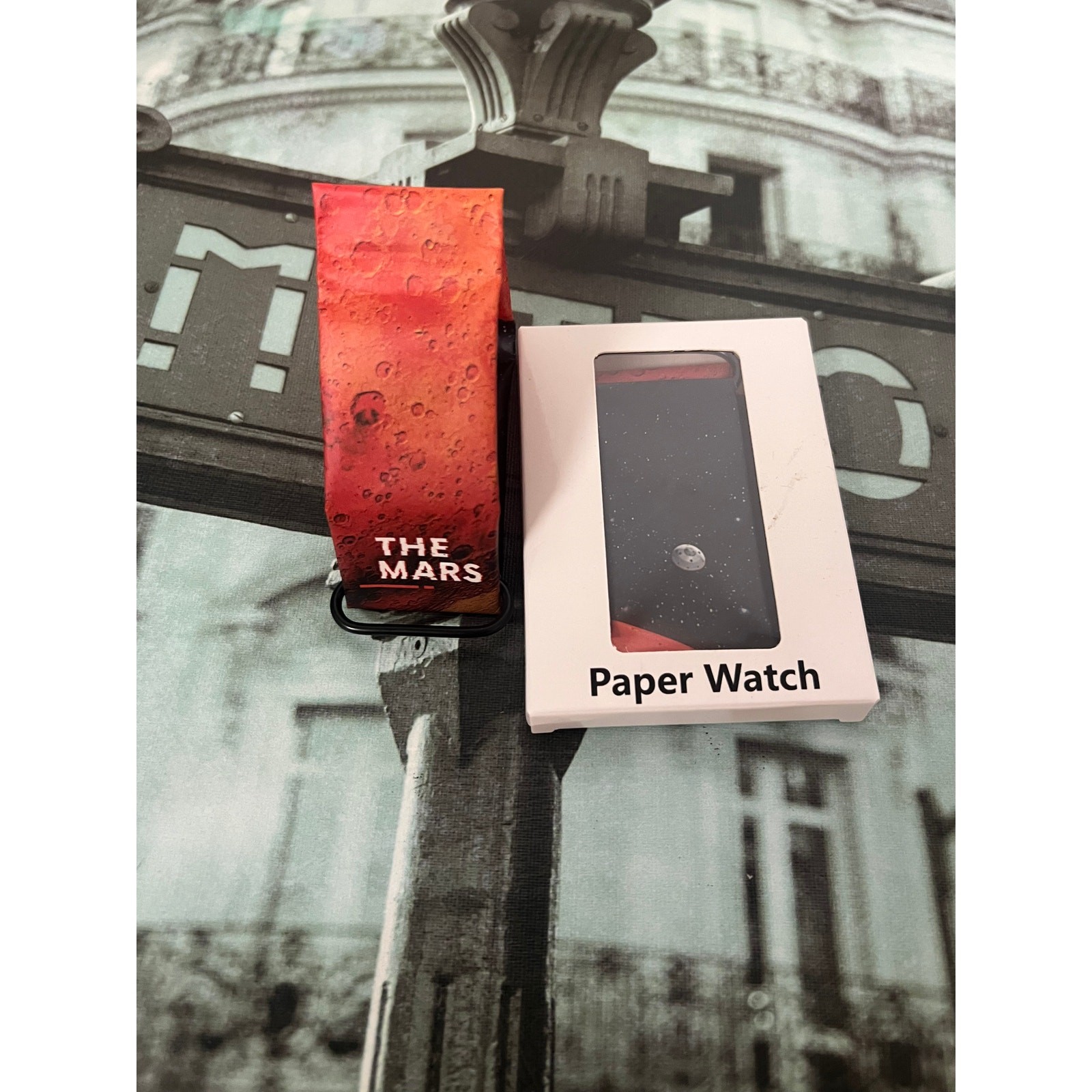 Magnetic LED Digital Paper Watch, Waterproof Printed Wrist Bracelet for Unisex