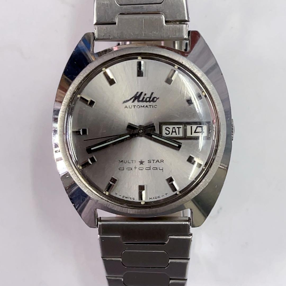 Mido Multi Star Men’s Automatic Watch 36mm Stainless Steel Day Date