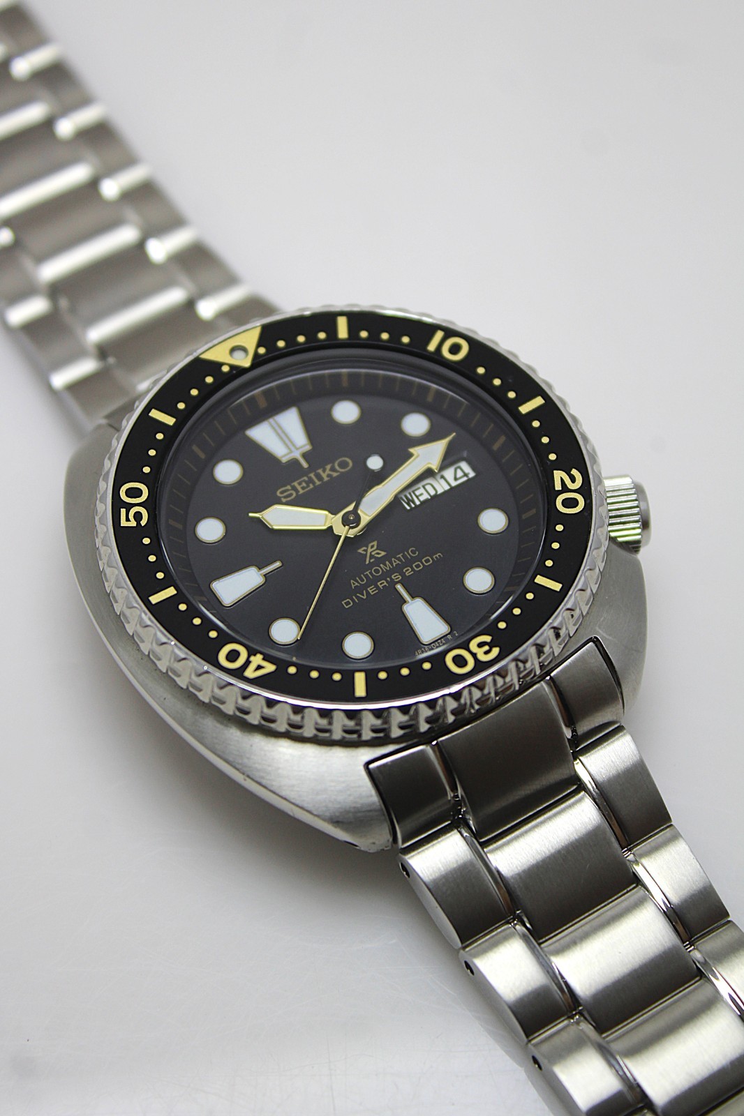 SEIKO Prospex Turtle Diver Automatic Black Dial Day/Date Japan Men’s Watch
