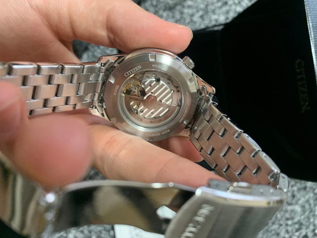 Citizen Automatic Open Heart Stainless Steel Watch Used