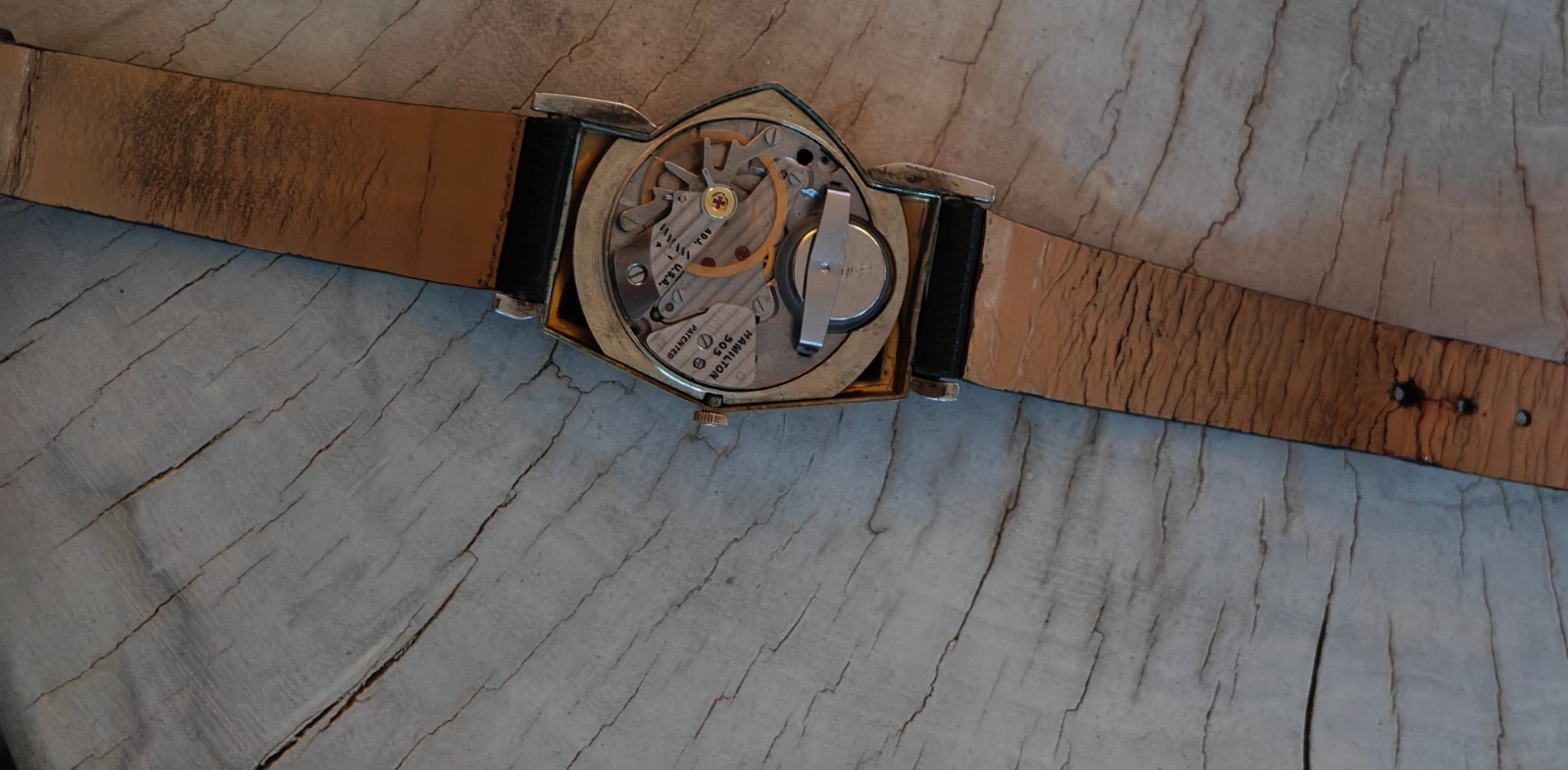 Circa 1957 Hamilton “PACER” 505 Electric Rare Crosshair dial keeps great time!