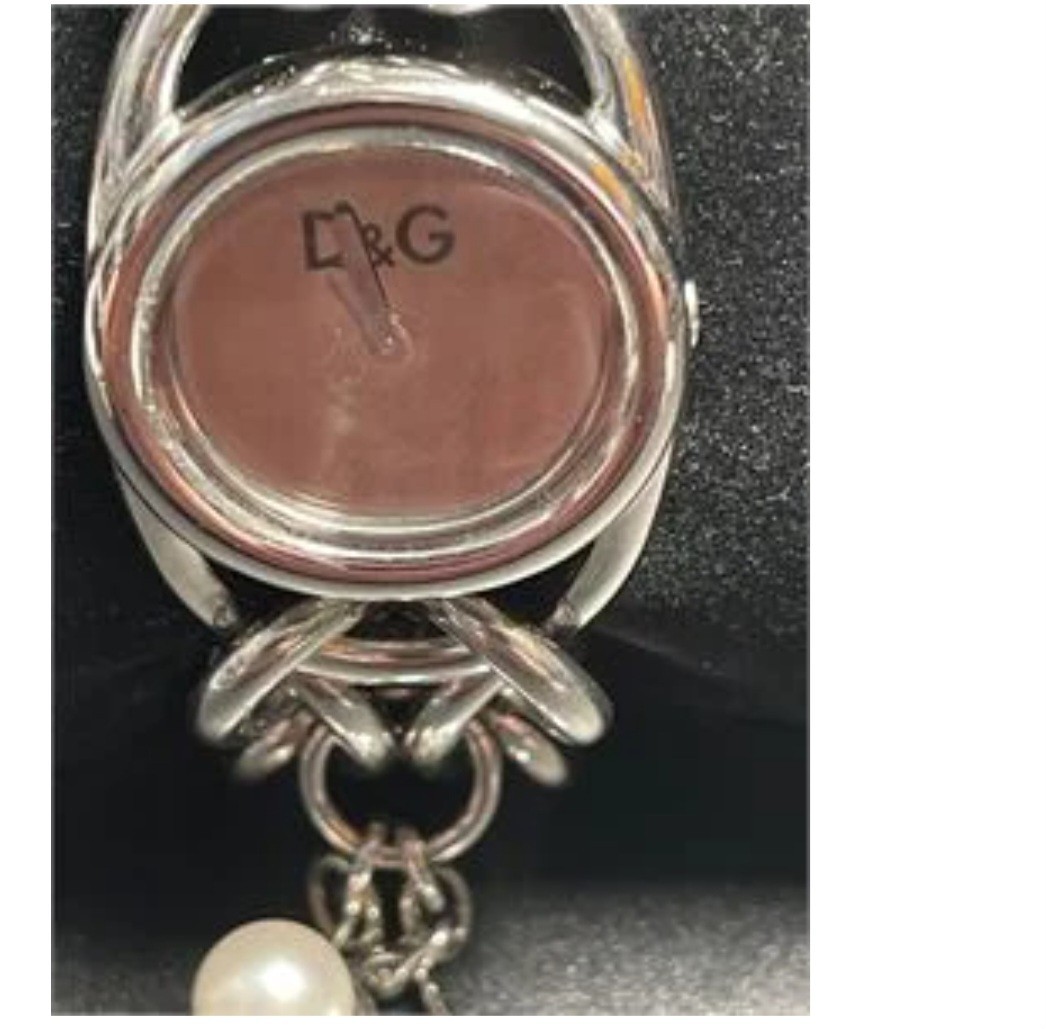 Dolce & Gabbana Steel Link Bracelet Watch with Box