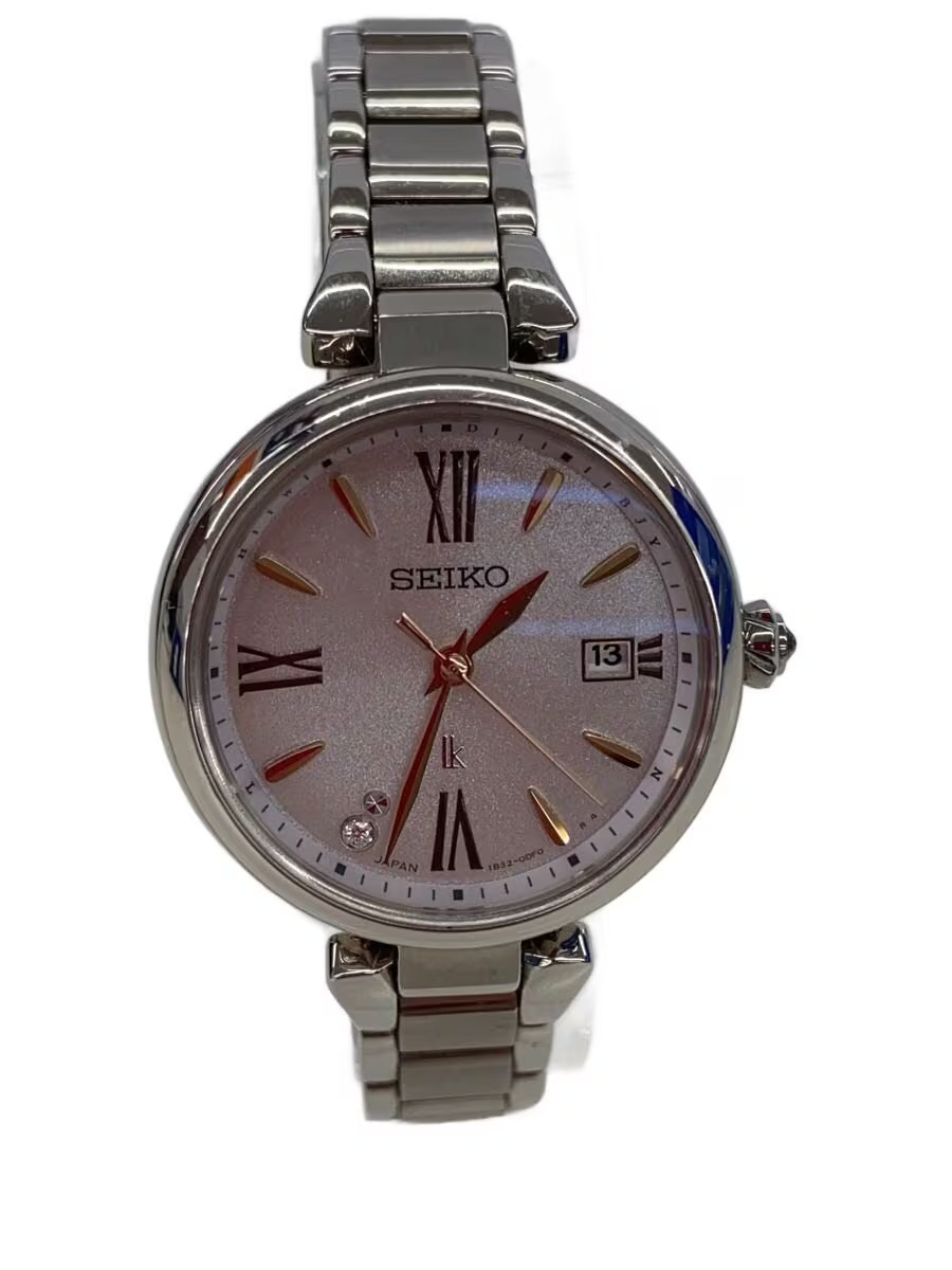 SEIKO Solar Watch Analog SLV 1B32 0BK0