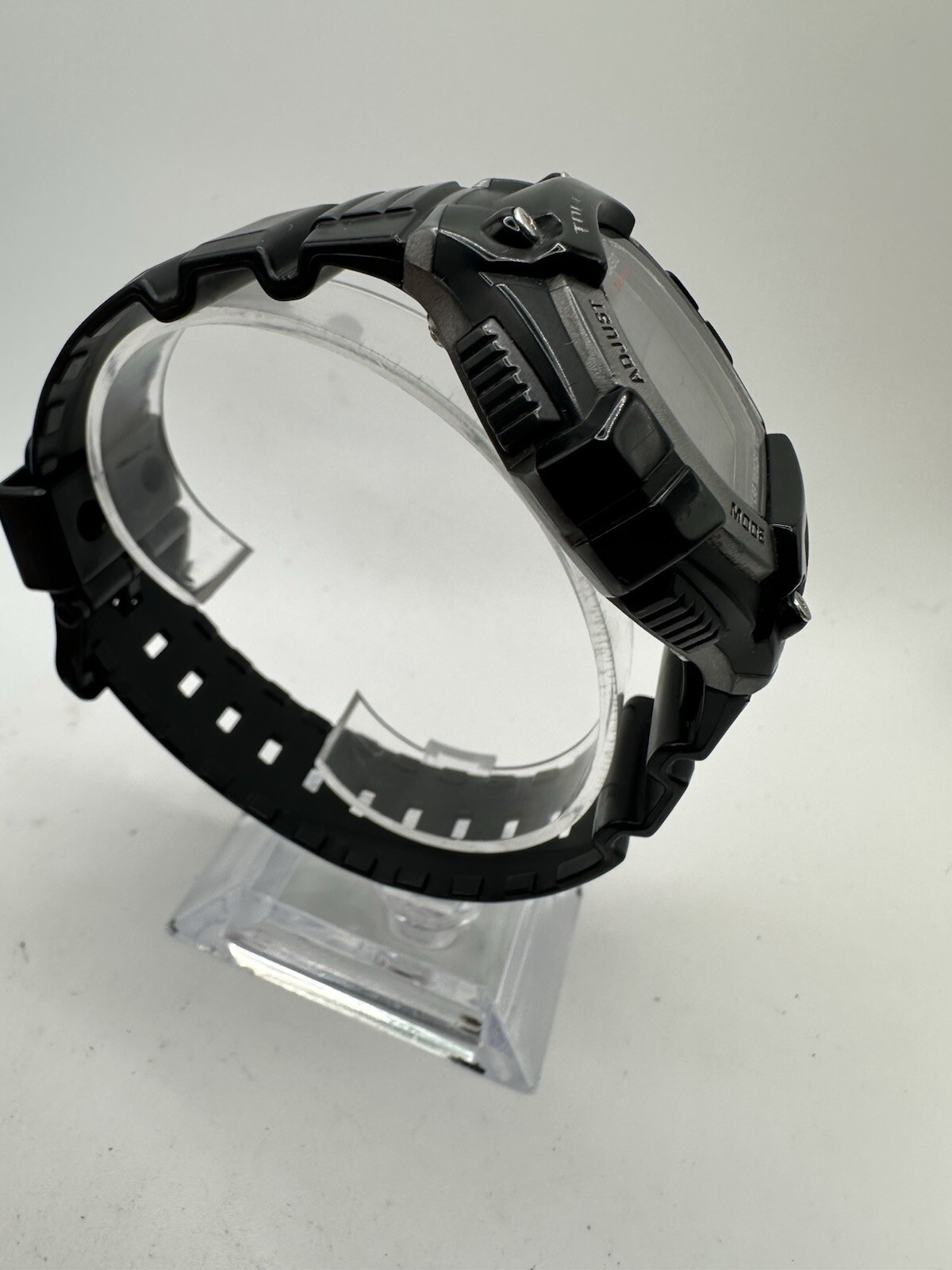 Casio Tough Solar Watch Men Digital Black 120 Lap 3271 W-S220 Day Date 50mm