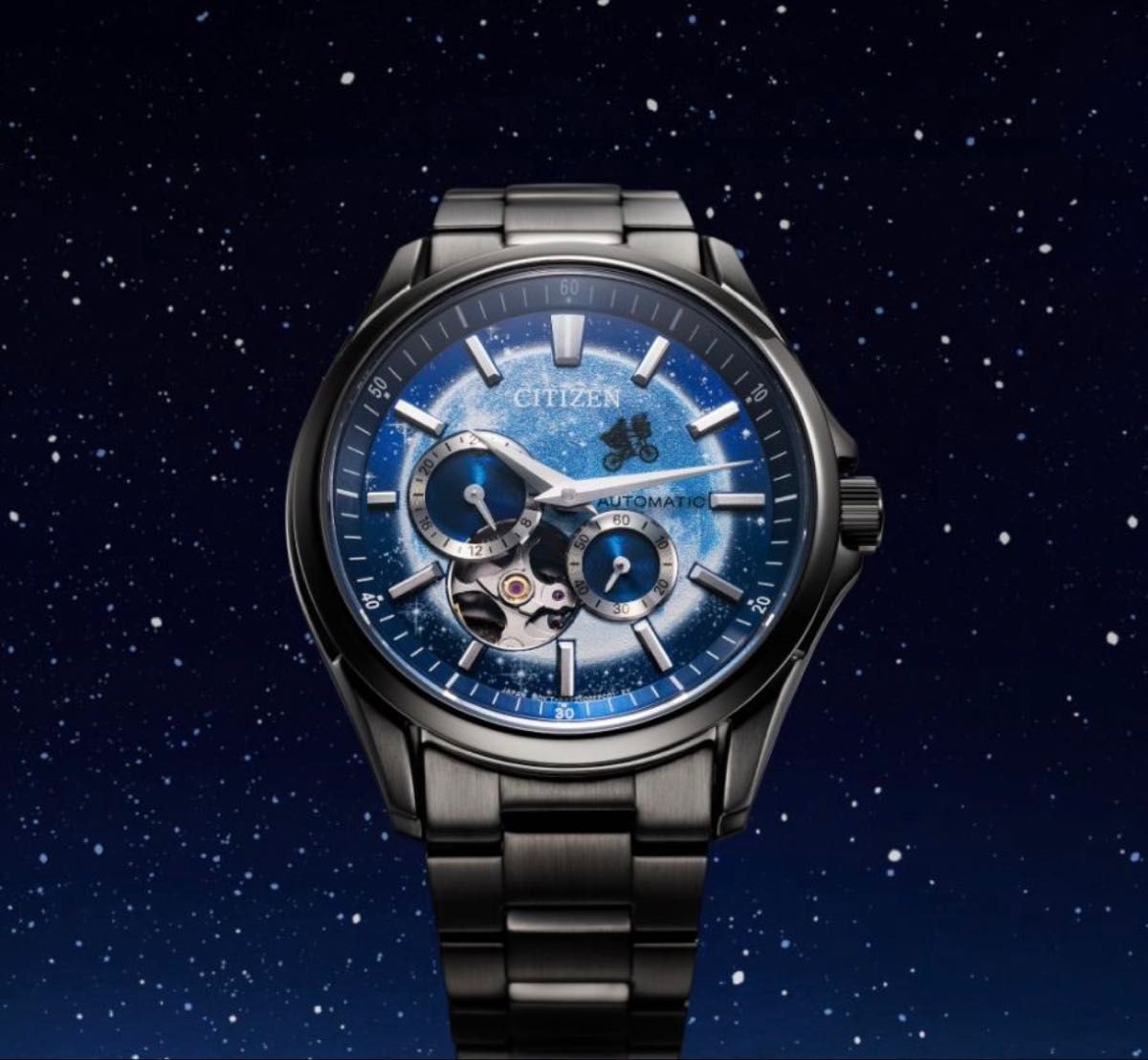 Citizen Collection NH9144-55L Automatic Sapphire Navy Dial Ltd Mens Watch