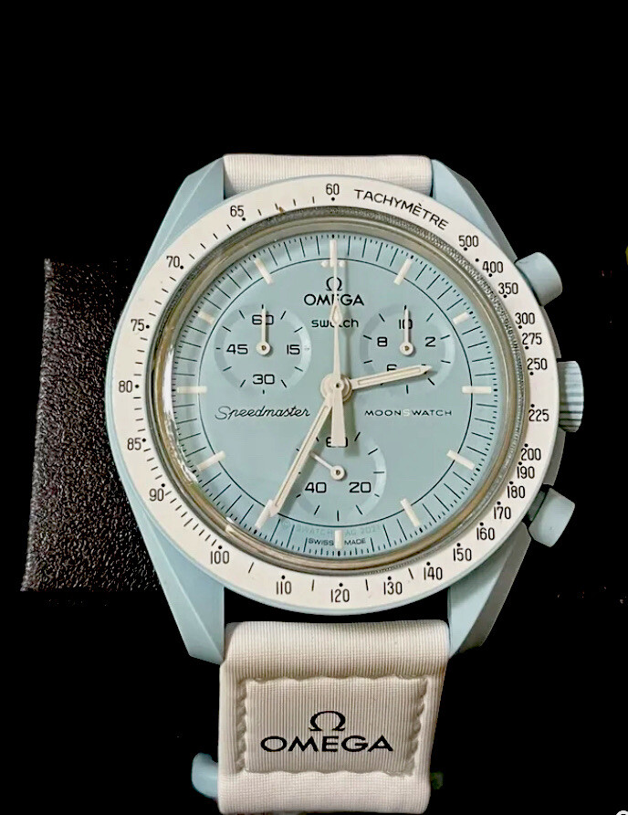 Swatch x Omega Bioceramic MoonSwatch Mission To Uranus (SO33L100) Blue