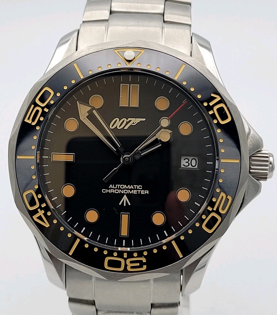Ltd Ed Automatic watch James Bond Diver ‘No Time To Die’ Watch Seiko TMI NH35