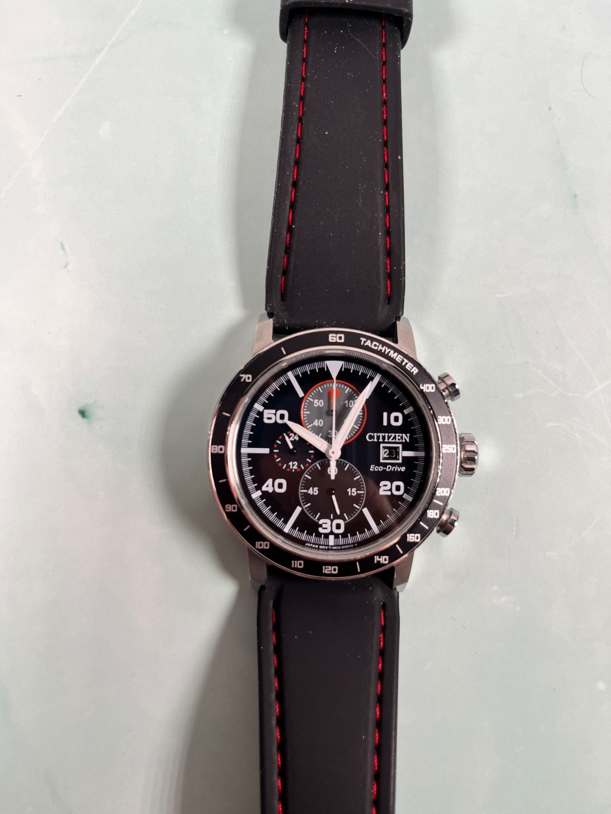 Citizen Eco-Drive Chronograph Tachymeter Men’s Watch Ref. B612-S111684.