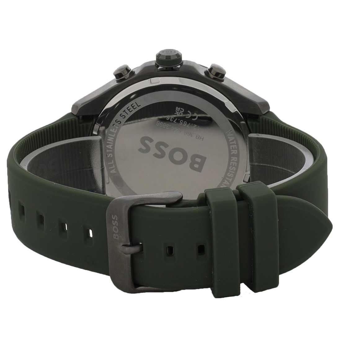 Hugo Boss Velocity Men’s Green Dial Quartz Chronograph Watch 1514060
