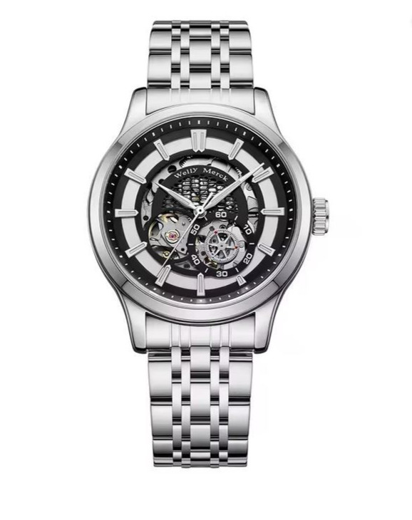 Welly Merck Automatic Mechanical Watch 095M-WM BNIB