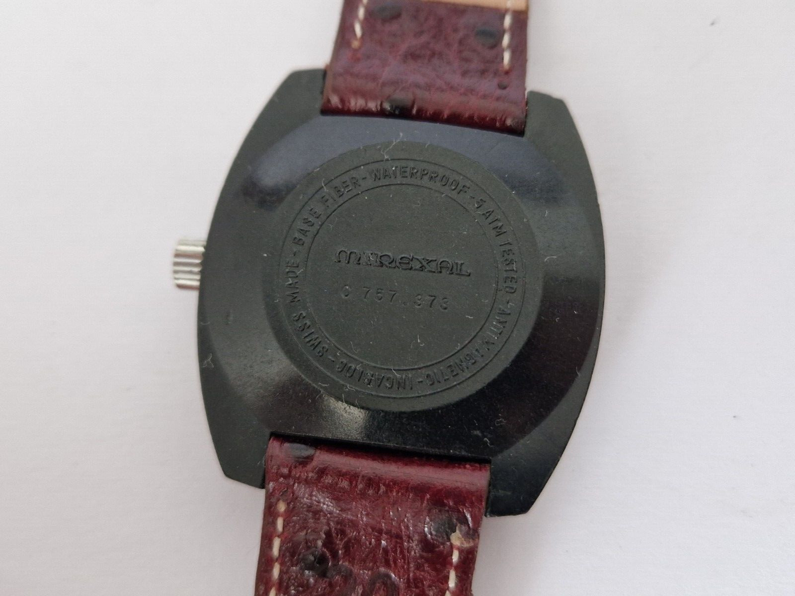 Mirexal Superautomatic Diver – Red Dial -Black Base Fiberglass- Ref C 757.373