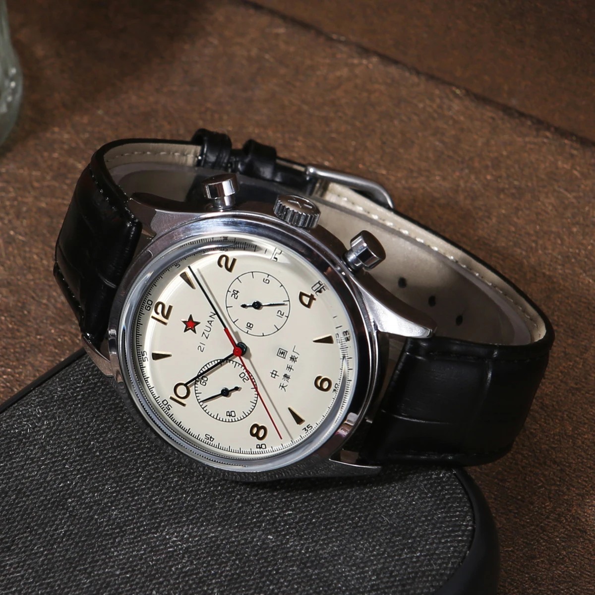 40mm Seagull 1963 Pilot Watch | Quartz Movement | Aviation Style