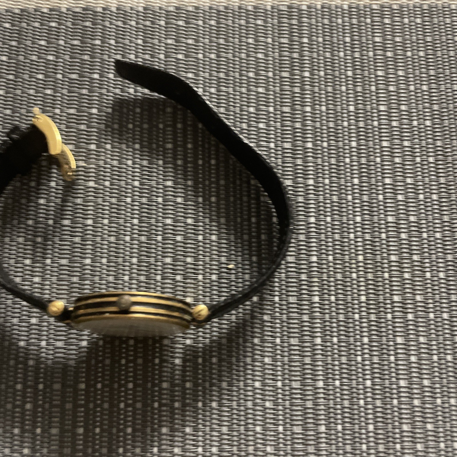 Vintage GUCCI 2000M Quartz Roman Dial Gold Mens Watch
