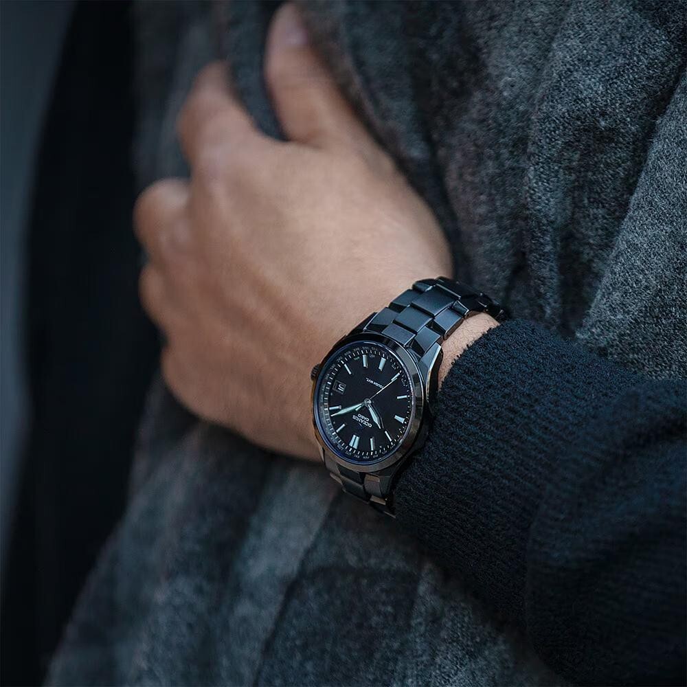Casio OCEANUS OCW-S100B-1AJF 3 Hands Models Watch Titanium Black New Japan