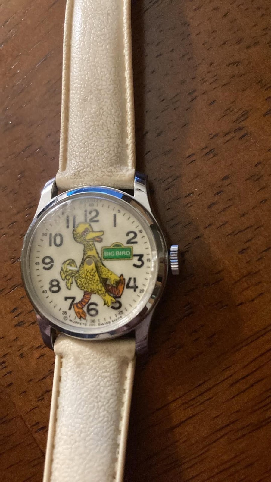 1970’s Bradley Big Bird Watch Swiss Made (non working)