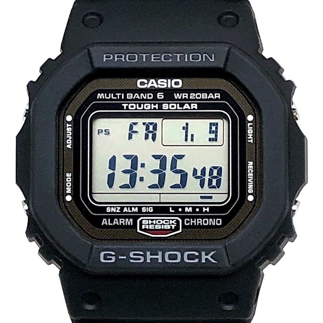 G-Shock GW 5000U 1 Radio Solar Metal Case Screw Back LED Backlight DLC Treatment