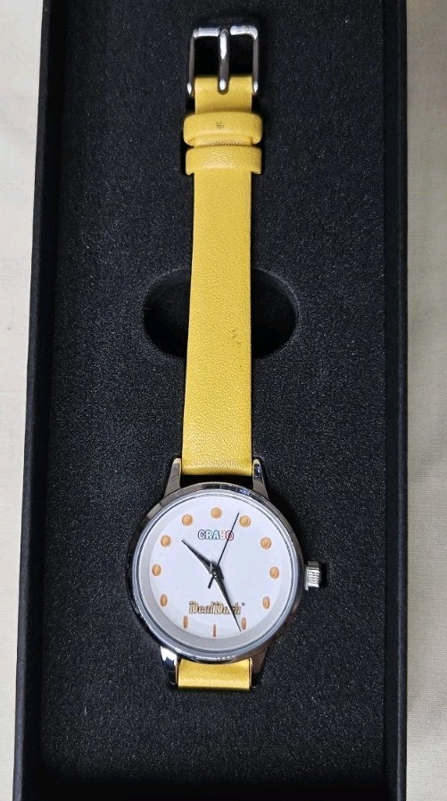 Crayo Unisex Watch Yellow/Orange,CRADD003, Japan Movement, “Brand New”