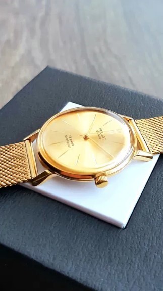 Vintage Poljot De Luxe USSR Mechanical Watch – Caliber 2209, 23 Jewels, Serviced