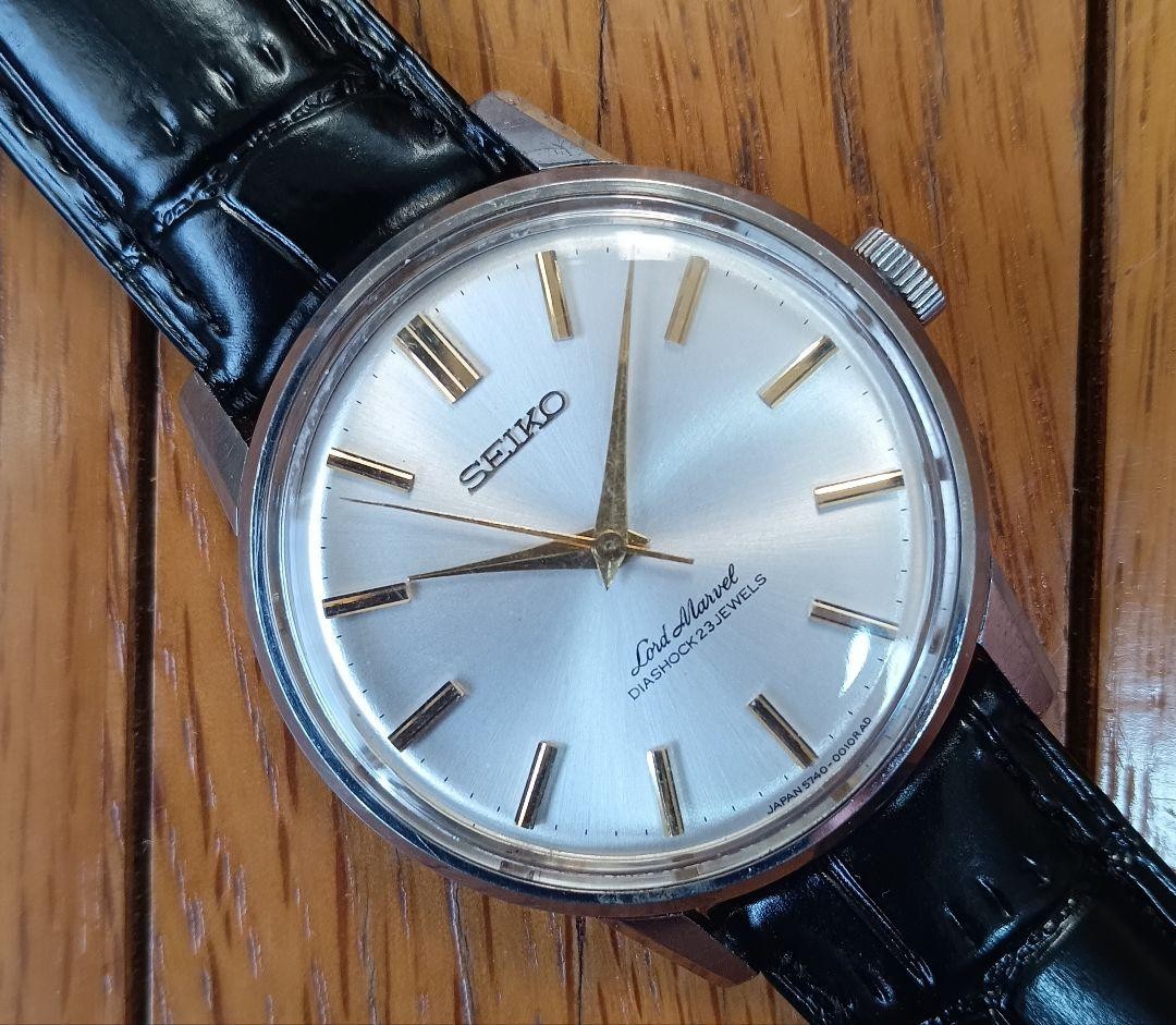 Serviced Seiko Lord Marvel 5740A Vintage Manual Wind