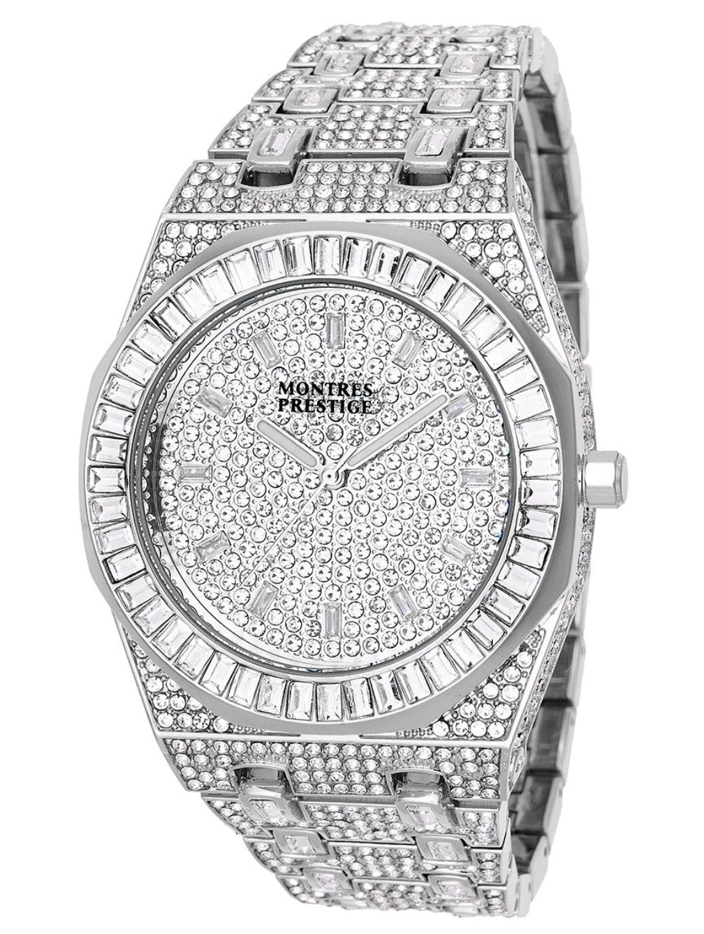 Montres Prestige Luxe X Men’s Watch MPW-0134 Stainless Steel Quartz New in Box