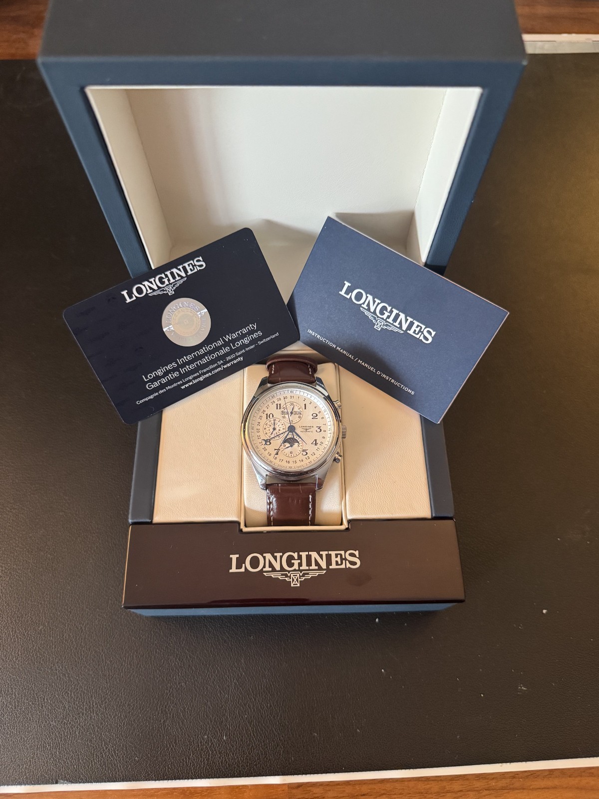 LONGINES MASTER COLLECTION CHRONO MOONPHASE L2.668.4