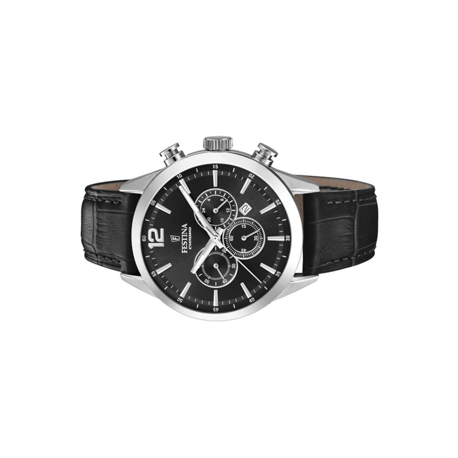 Watch Festina F20542/5 Timeless Chrono Man 43.5 Stainless steel