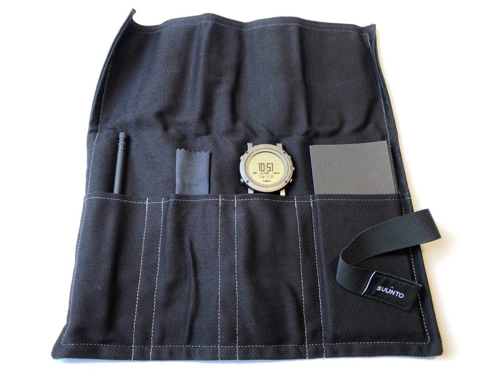 Suunto Essential Slate 49mm Stainless Steel Premium Outdoor Watch – SS021217000