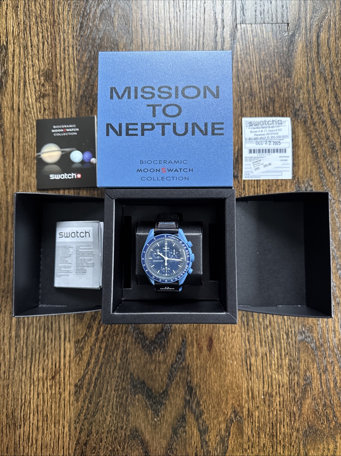 Omega X Swatch Mission to Neptune MoonSwatch Brand New in Box – SHIPS ASAP