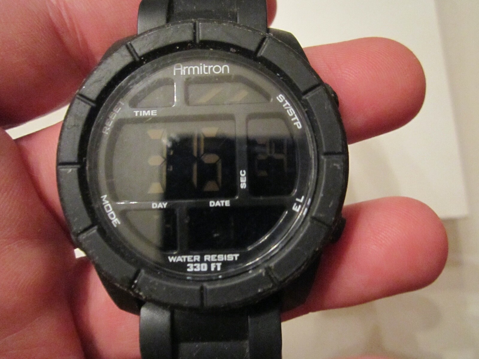 ARMITRON ALL SPORT WATCH – MODEL 8253 – ACRYLIC CASE – QUARTZ – BBA-26