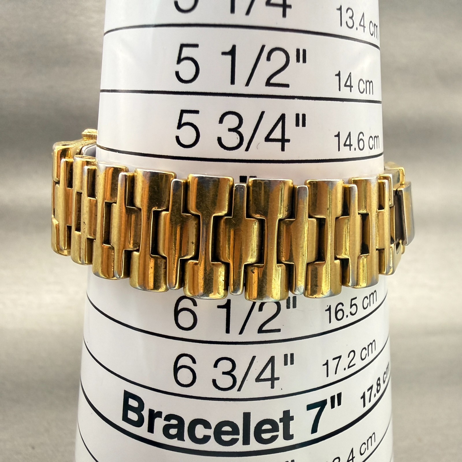Seiko Watch Women 17mm Gold Dial Gold Tone Rectangle 2P20-5E60 New Battery VTG
