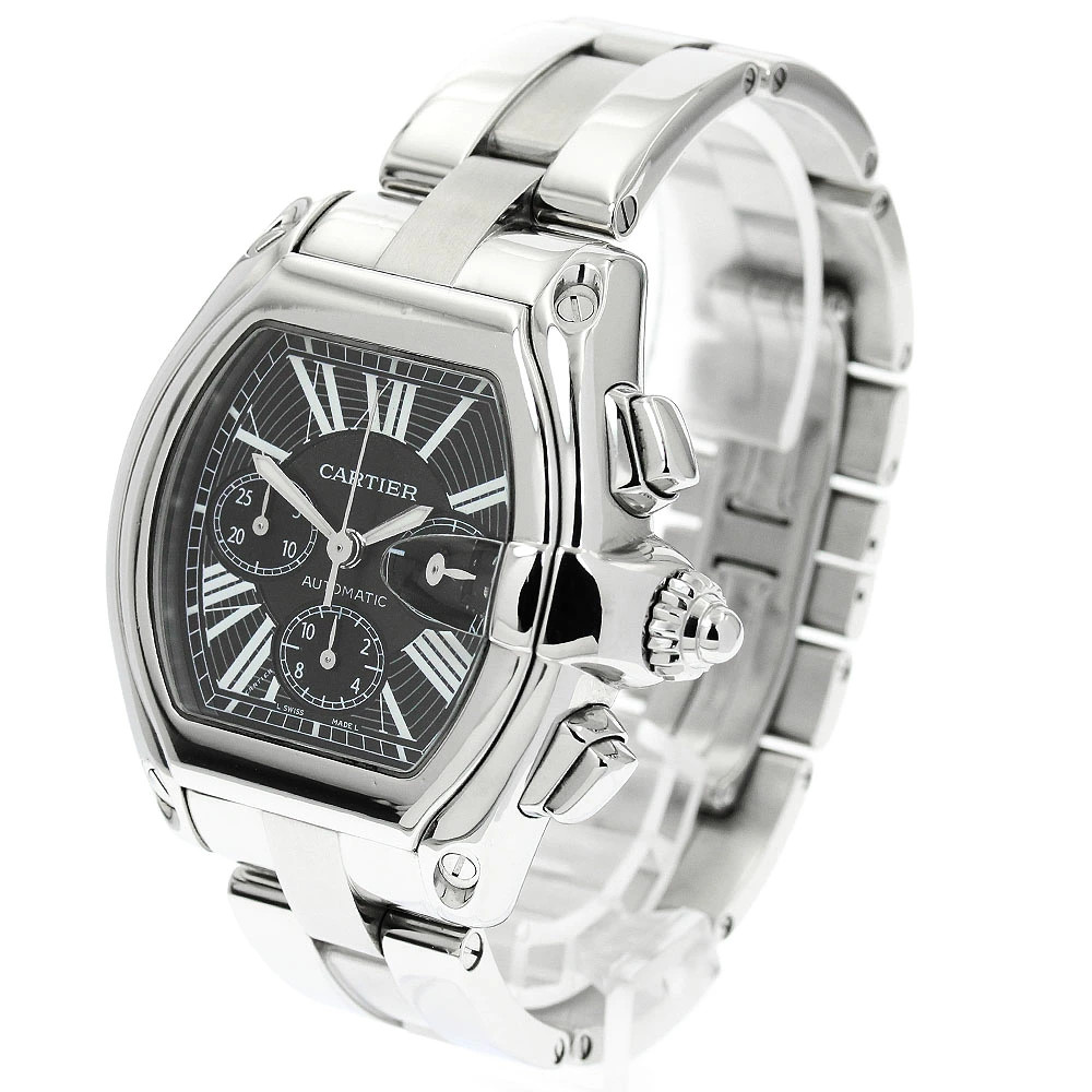 Cartier Roadster XL W62020X6 Automatic 43mm Black Chronograph Men’s Watch