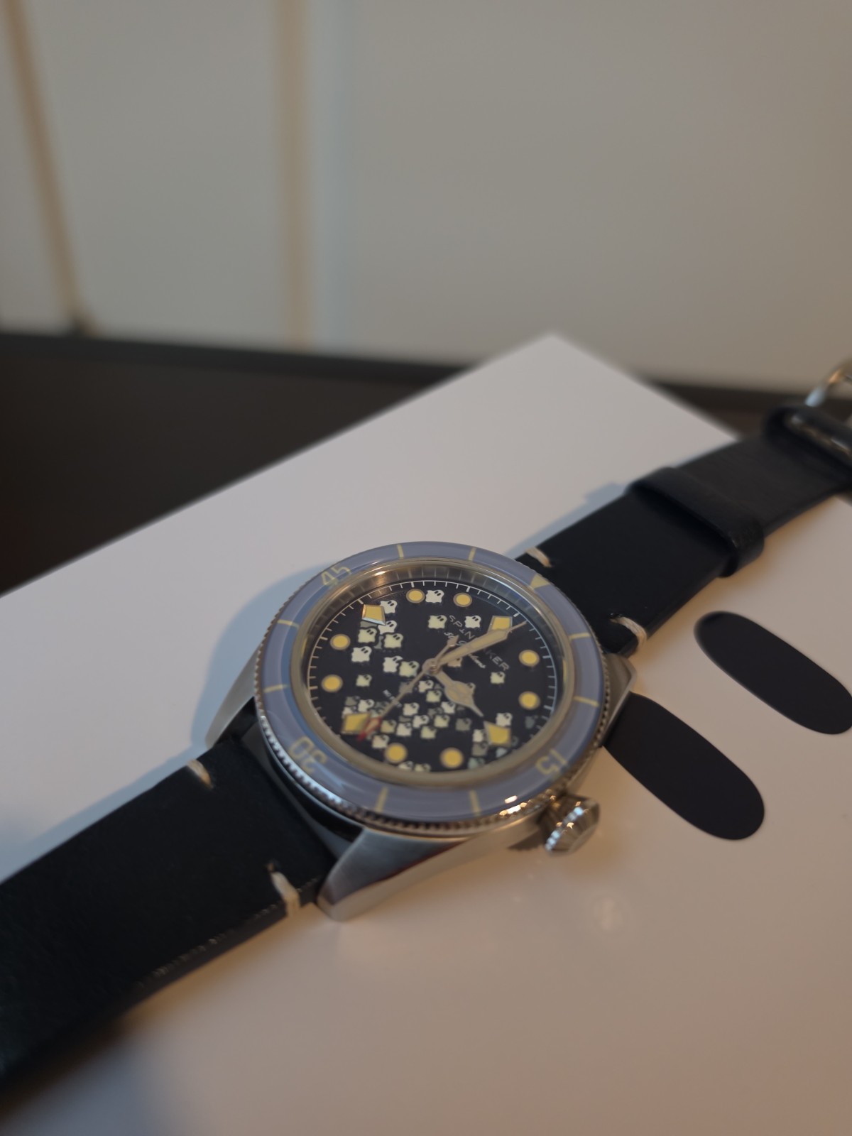 Spinnaker Seconde/Seconde Fifty 50 Phantoms Fleuss watch blue #1/2294