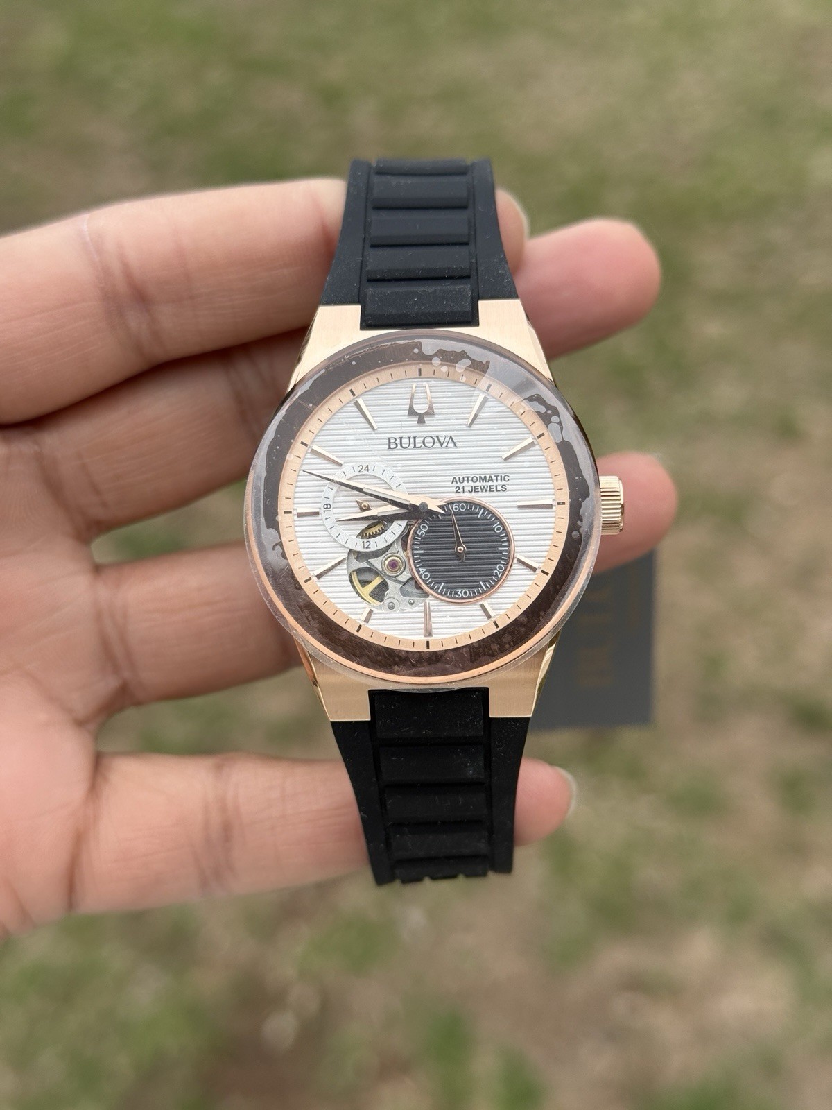BULOVA Latin Grammy Chronograph Automatic rose gold Dial Men’s Watch