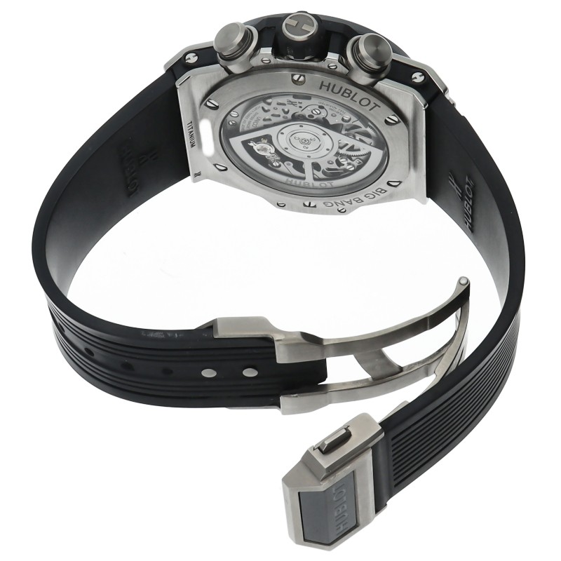 Hublot Big Bang Unico Titanium Ceramic 421.NM.1170.RX 44mm Skeleton Dial #LPW406