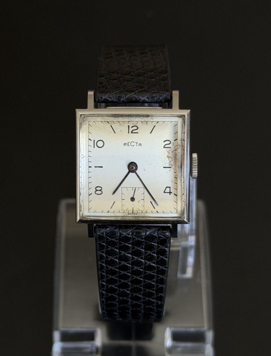 Vintage Recta Swiss Manual Wind