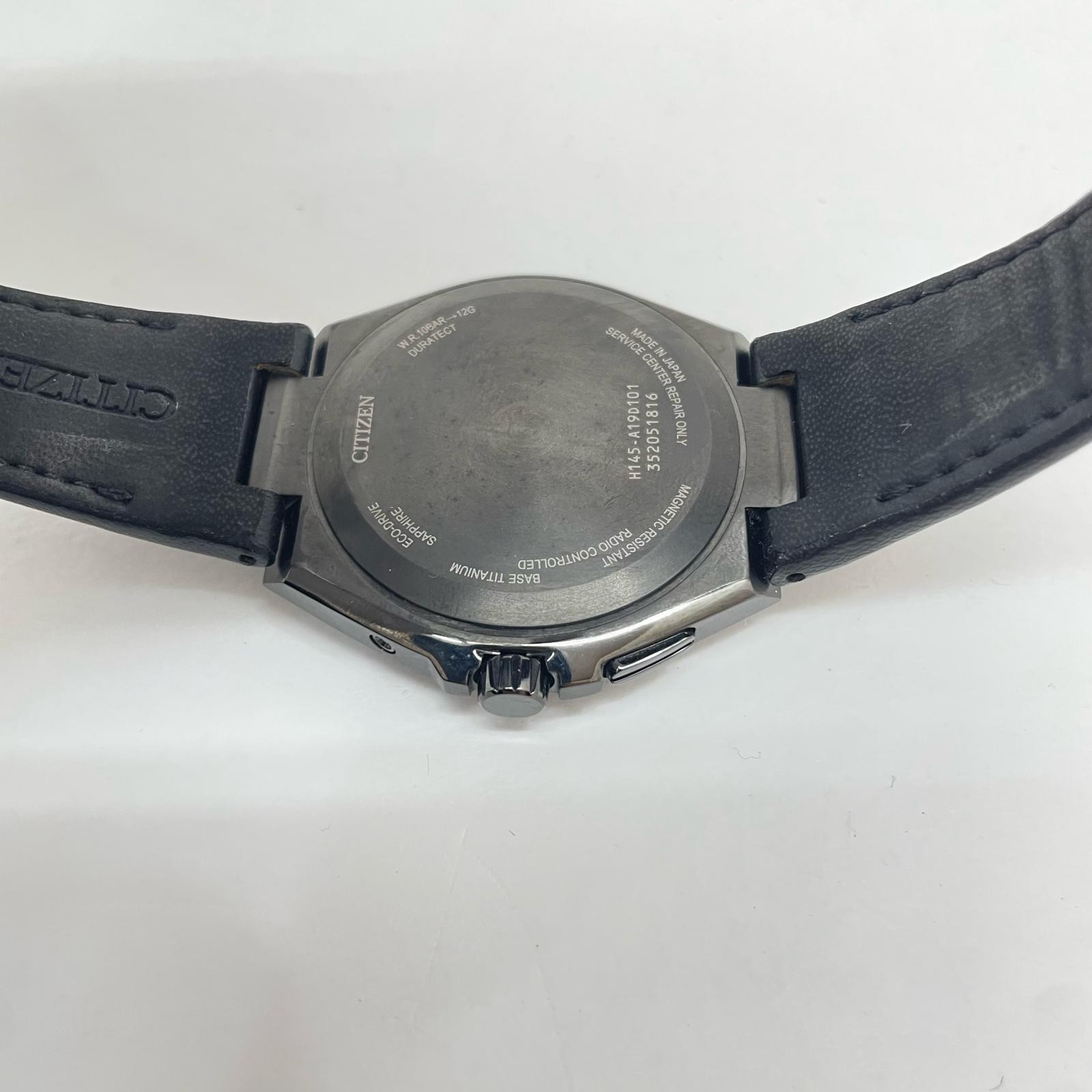 CITIZEN Attesa CB0215-18L Blue Case Size 4cm Unisex Used Watch #6102