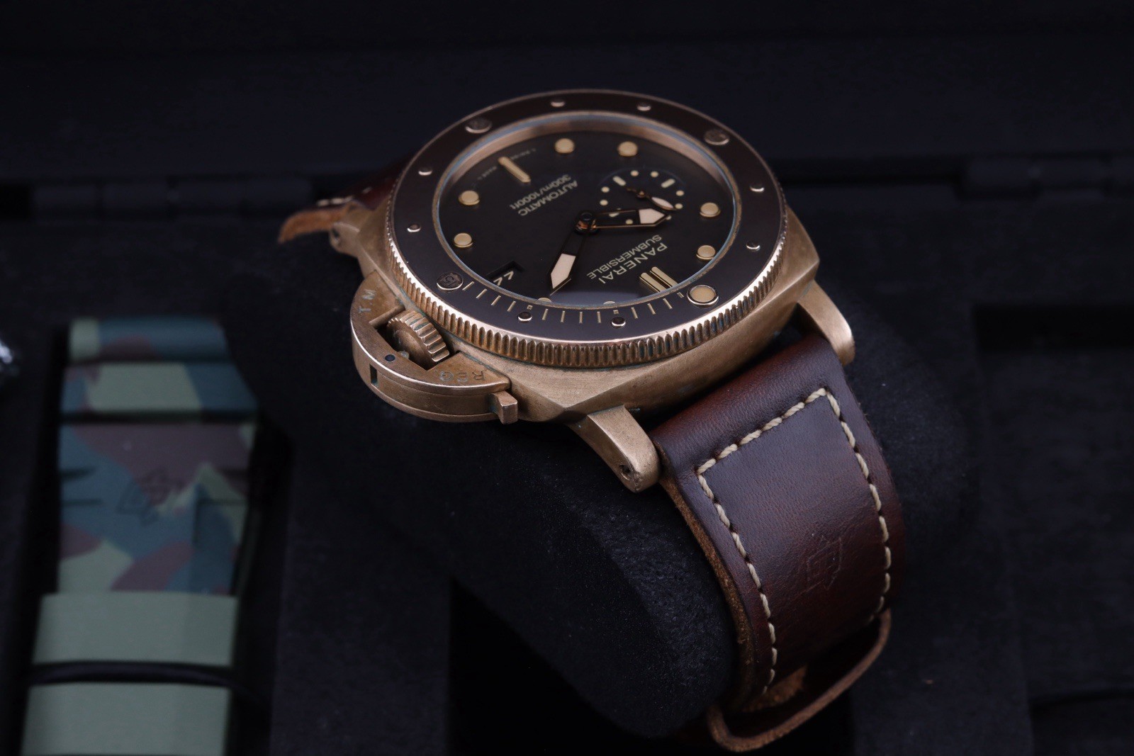 Panerai Luminor Submersible Bronzo PAM00968 47mm Box & Papers Bronze PAM 968