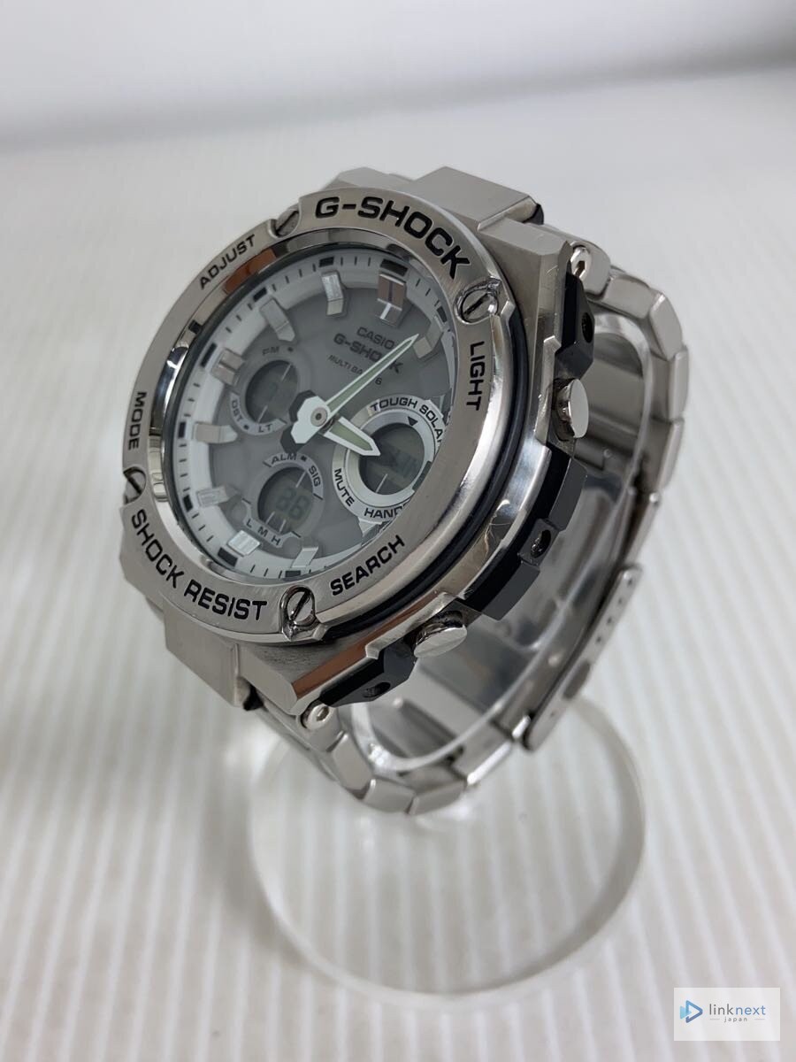CASIO G-SHOCK GST-W110D-7AJF Men’s Stainless Steel Solar Analog-Digital