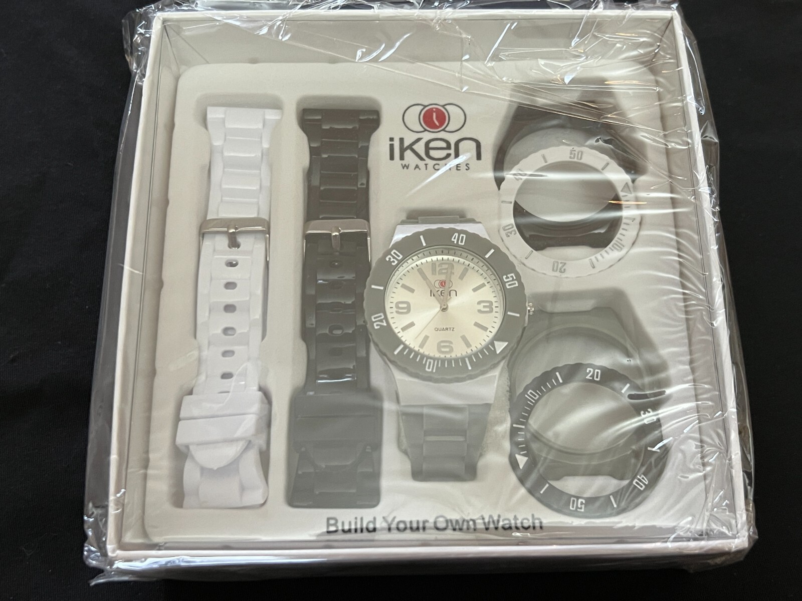 Iken Watch Build Your Own Watch Over 80 Combinations Quartz Black White Gray