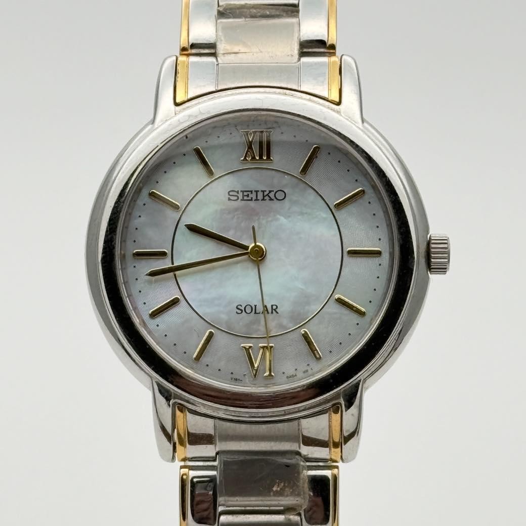 SEIKO Solar Commemorative V181-0AD0 Shell Dial
