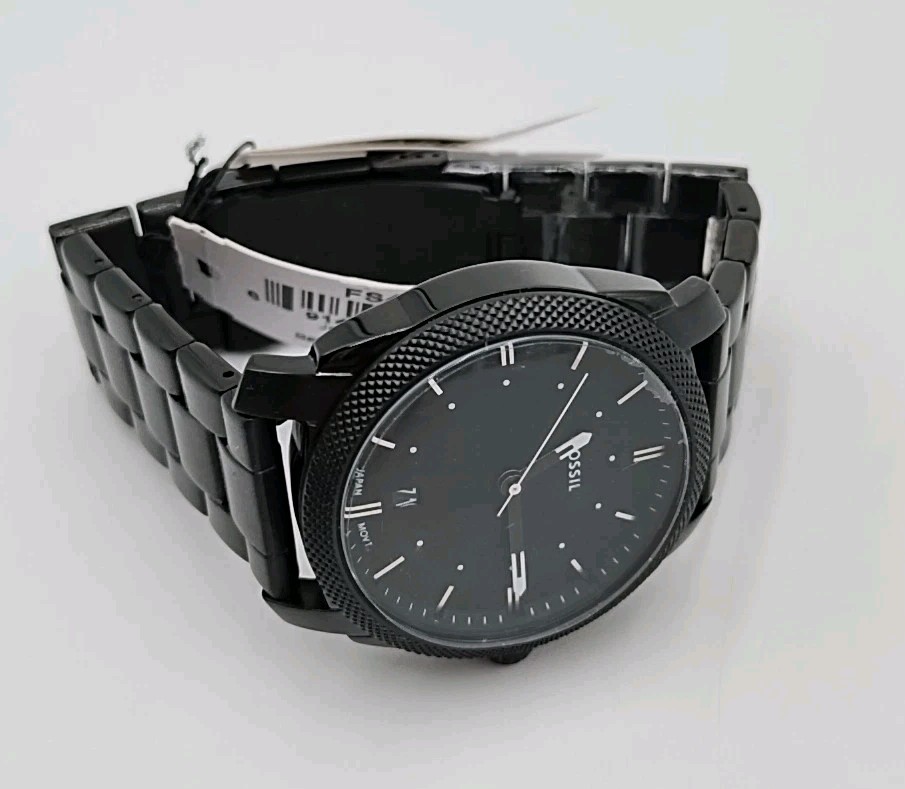 Fossil FS4775 Machine Black Stainless-Steel Watch – (Z4-C13)