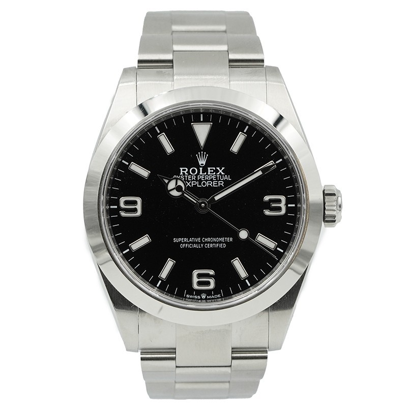 Rolex Explorer I 224270 40mm Black Dial Stainless Steel B&P 2025