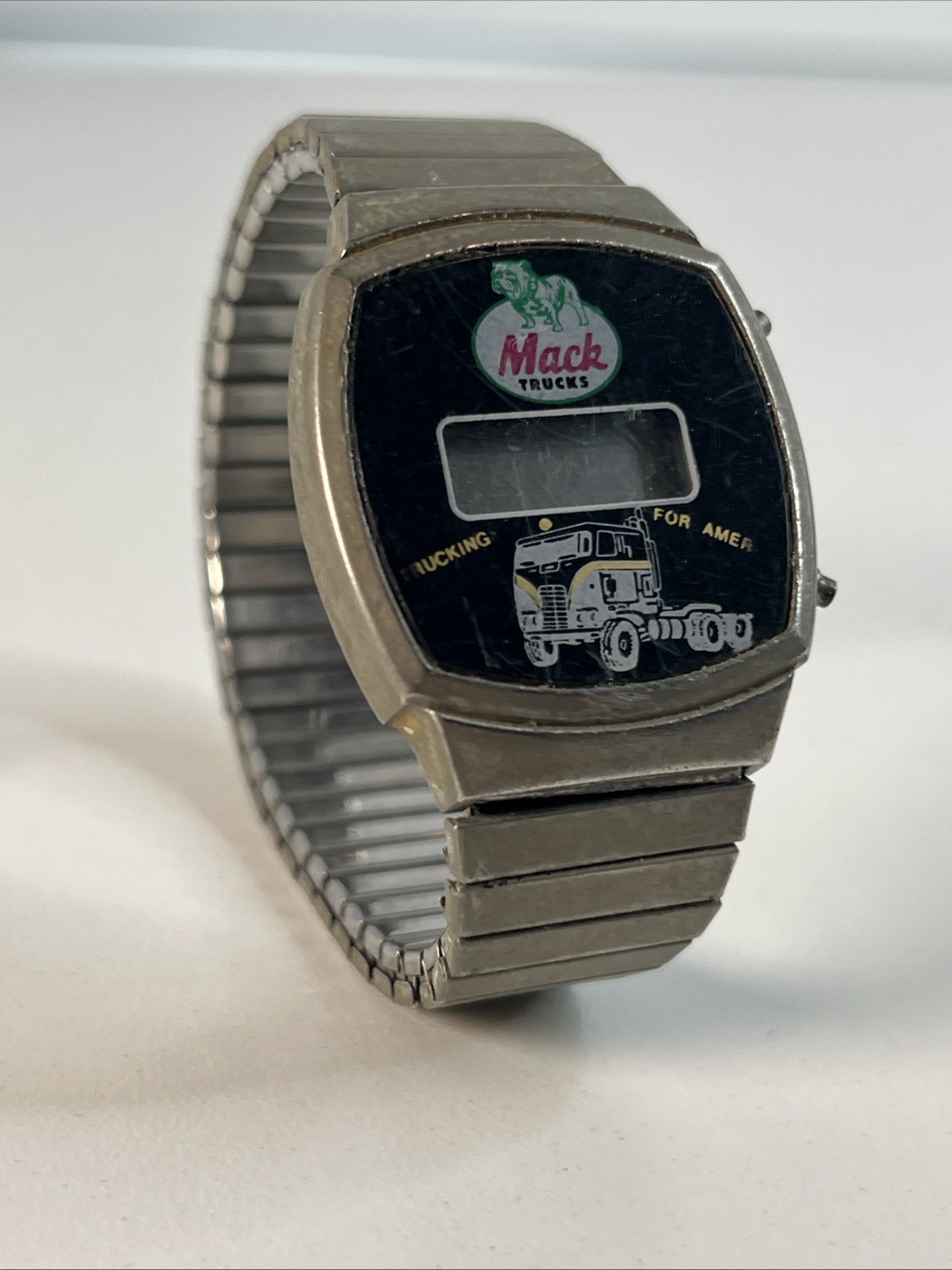 mack truck watch wrist watch, Needs Battery