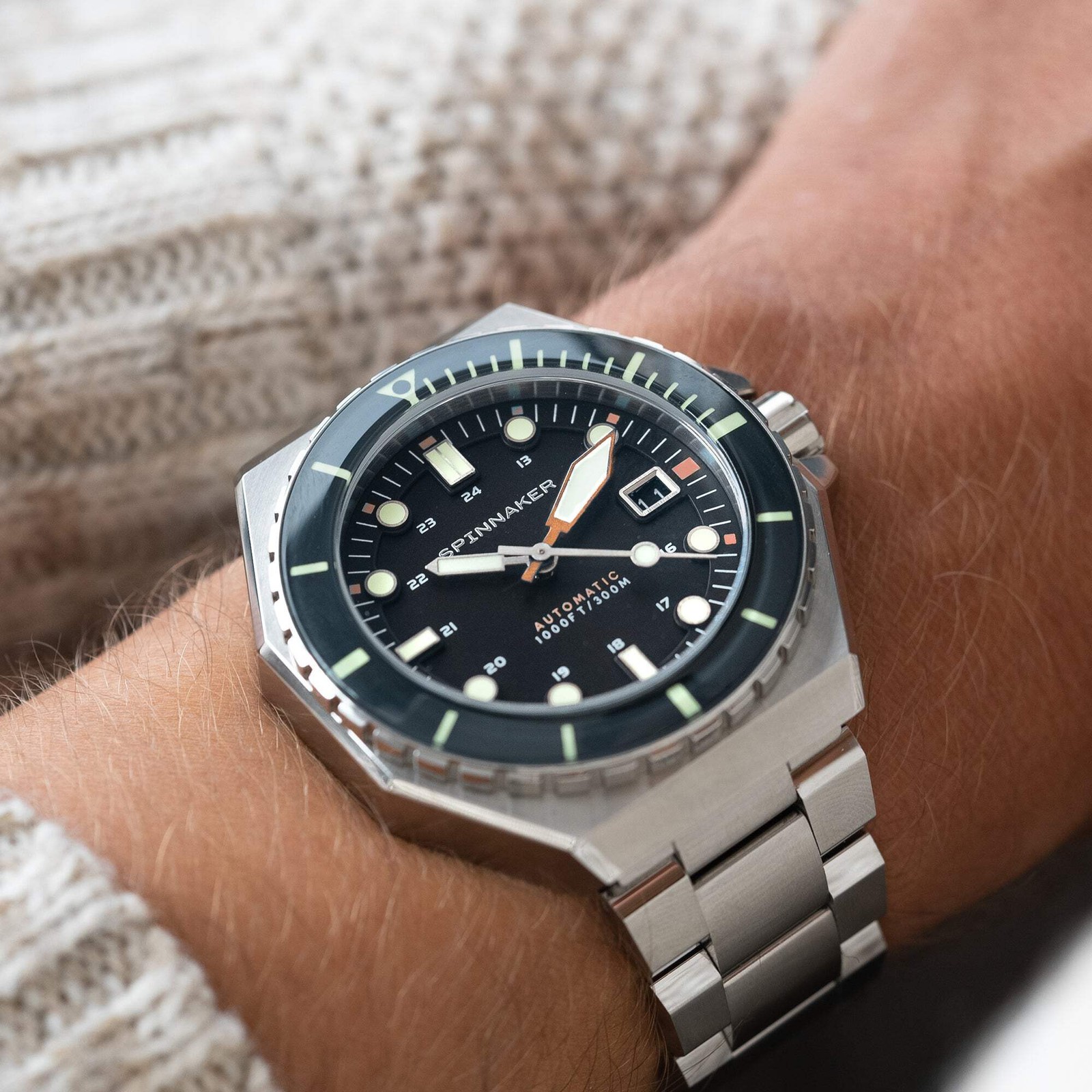 Dumas Blue / Orange / Stainless Steel | Blue Dial Wristwatch SP-5081-GG