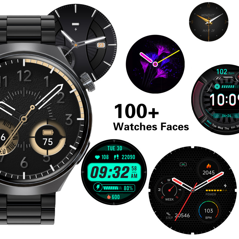 SENBONO V19 Business Men Smart Watch Answer Call Heart Rate Water Proof Sports F