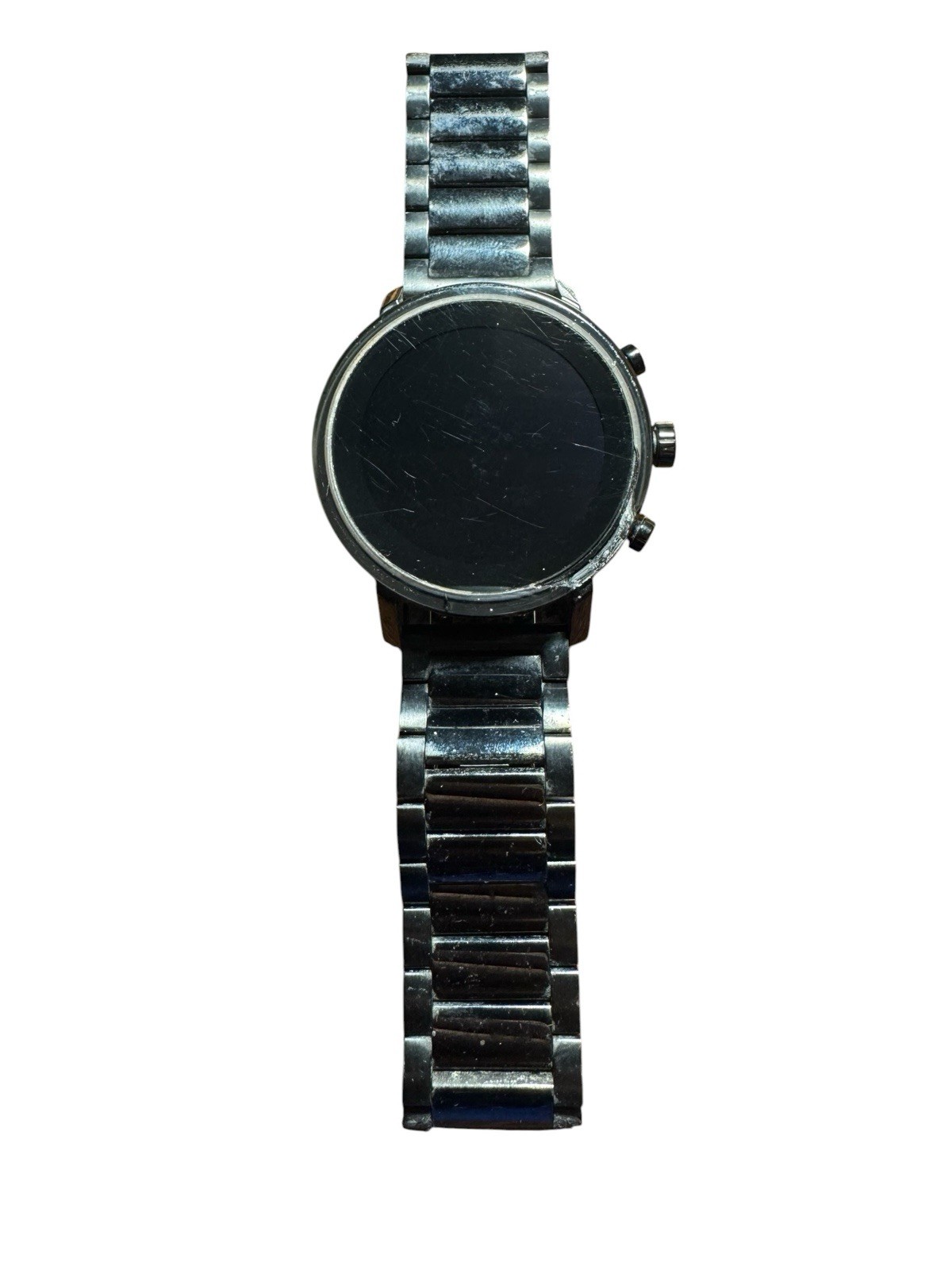 Movado Connect 2.0 Smartwatch Cracked Screen UNTESTED For Parts Or Repair