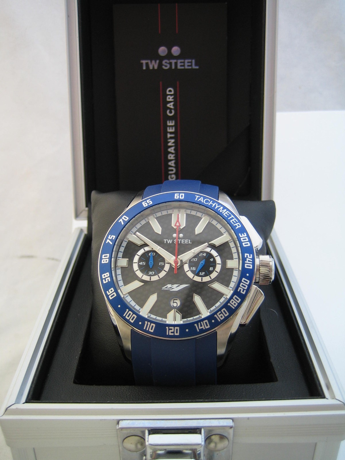 TW STEEL WATCH MENS YAMAHA FACTORY RACING GS4 CHRONOGRAPH QUARTZ GENUINE