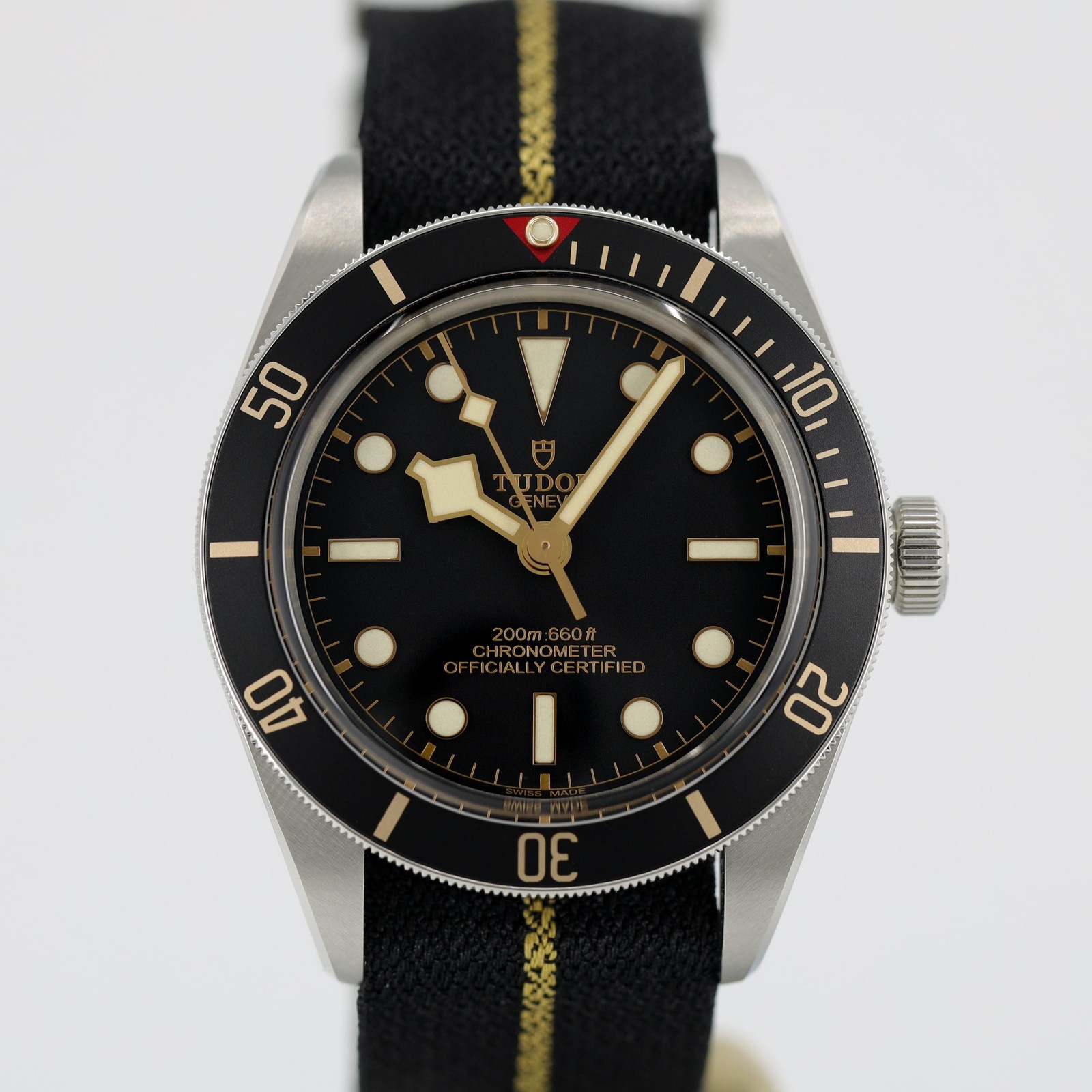 Tudor Black Bay 58 Black Dial 39mm on NATO M79030N-0003